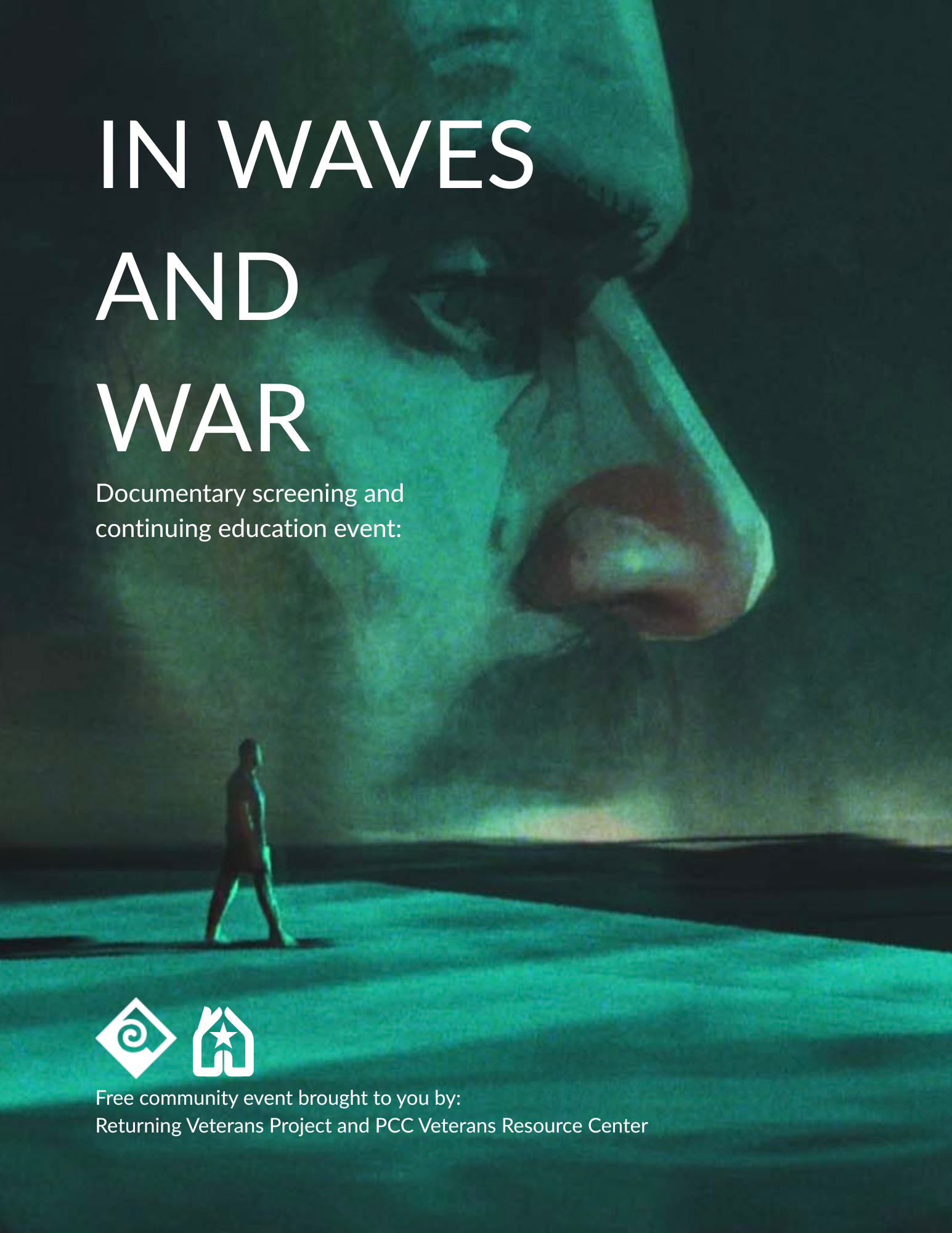 In Waves and War : A Documentary Screening and Panel Discussion on Alternative Therapies to Heal Veteran PTSD, TBI, Substance Use Disorder, Depression and Suicide